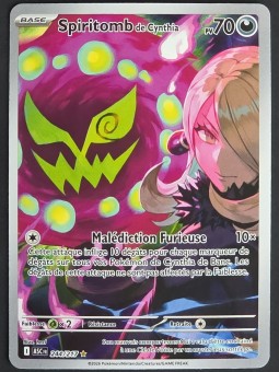 Spiritomb de Cynthia 244/217 - Méga Évolution - Héros Transcendants