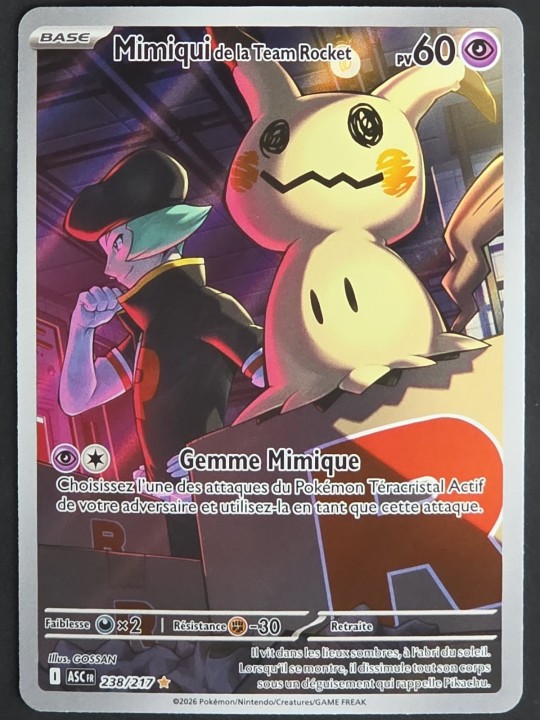 Mimiqui de la Team Rocket - 238/217