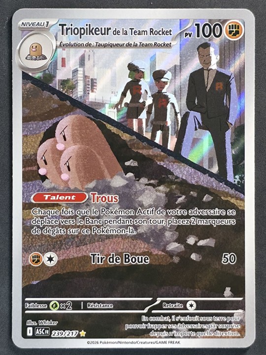 Triopikeur de la Team Rocket 239/217