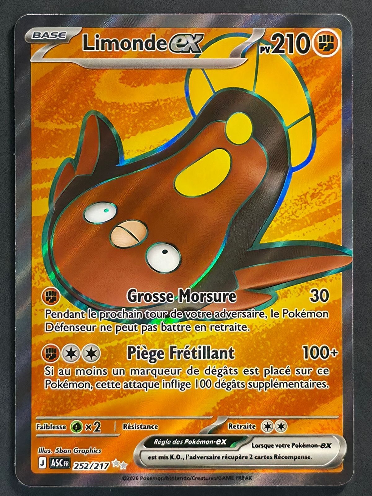 Limonde Ex 252/217 - Méga Évolution - Héros Transcendants