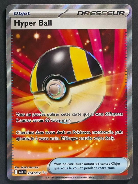 Hyper Ball 264/217 - Méga Évolution - Héros Transcendants