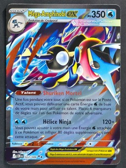 Méga-Amphinobi ex 022/086 - Méga Évolution - Chaos Ascendant