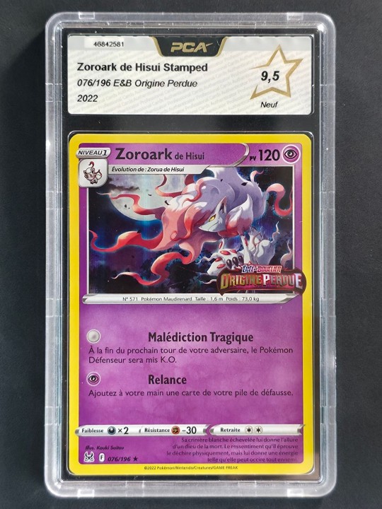 Zoroark de Hisui 076/196 - Épée et Bouclier - Origine Perdue