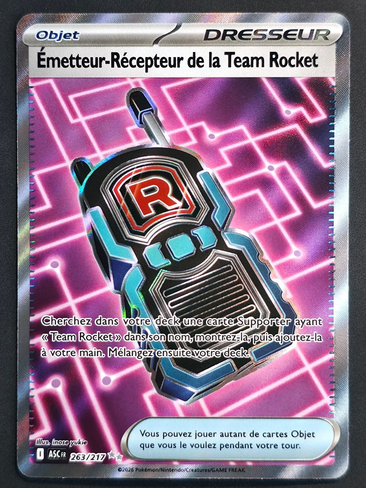 Émetteur récepteur de la team rocket - 263/217