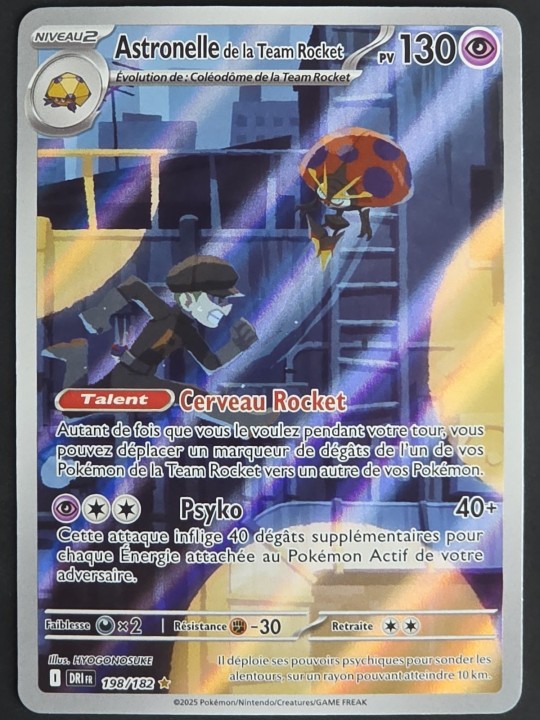 Astronelle de la Team Rocket - 198/182 - Écarlate et Violet - Rivalités Destinées